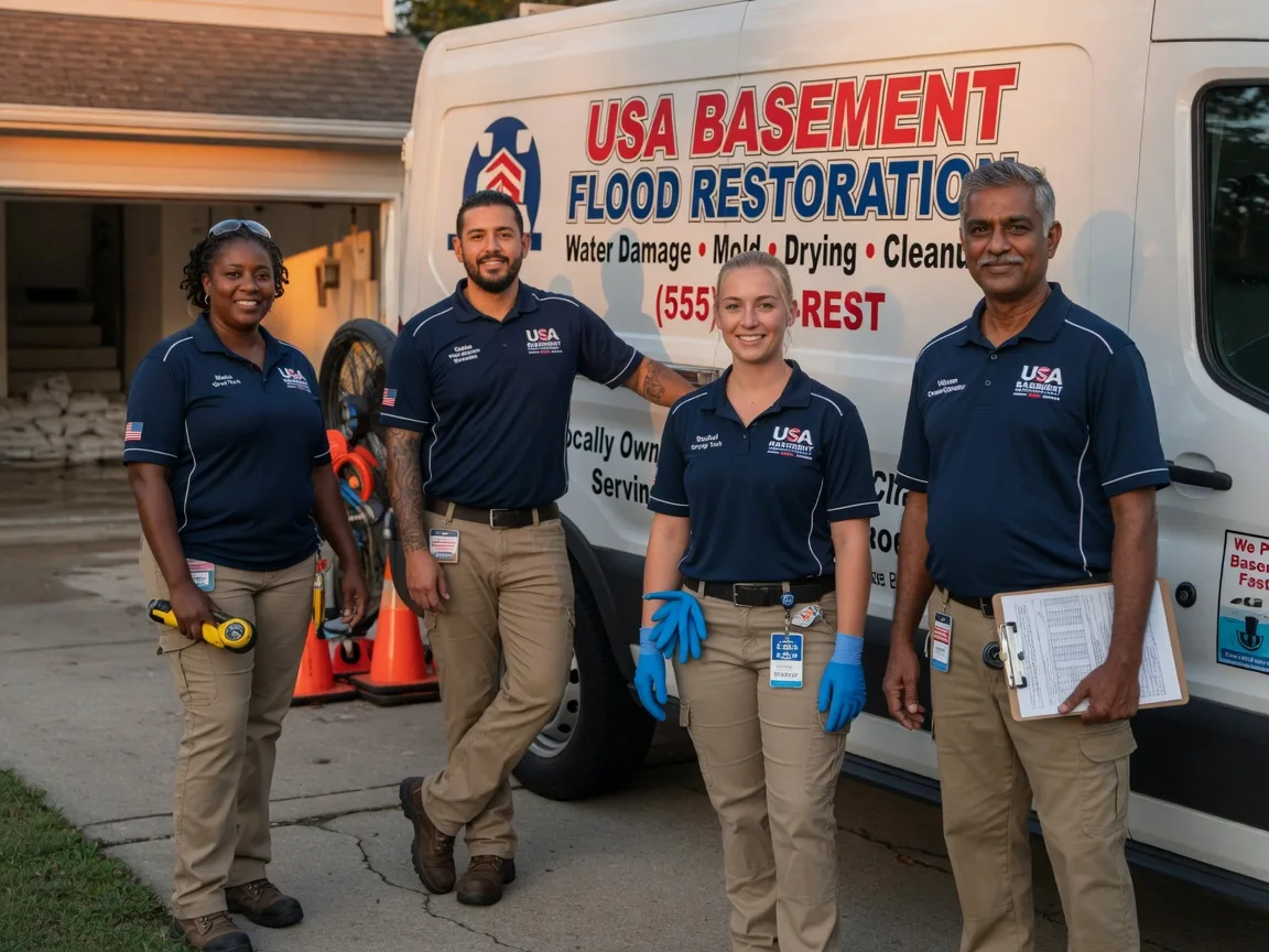 Basement Flood Cleanup company in Oakford, IN